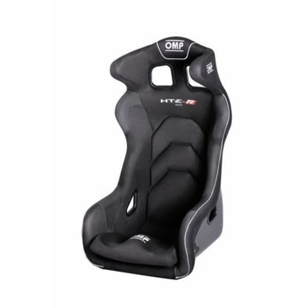 Hte-R 400. Fia seat race Homologerad. Fiber. Hans kompatibel. I genombrutet tygmaterial. Svart färg. Samma