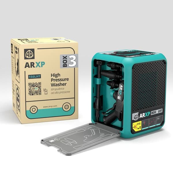 ARXP Högtryckstvätt BOX3 150LHT kompakt 1900 W, 150 bar, 460 lh