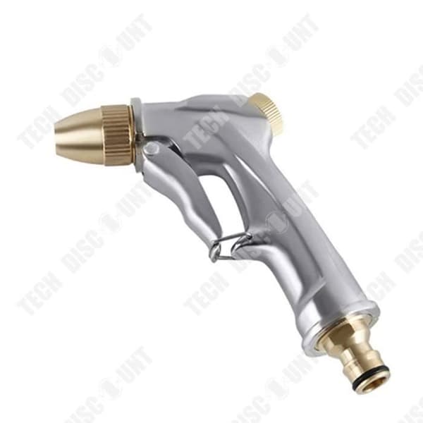 TD® Mässing Metall Vattenpistol, Högtrycksvattenpistol, Trädgårdsspruta, Biltvätt Rengöring Bevattning Pel