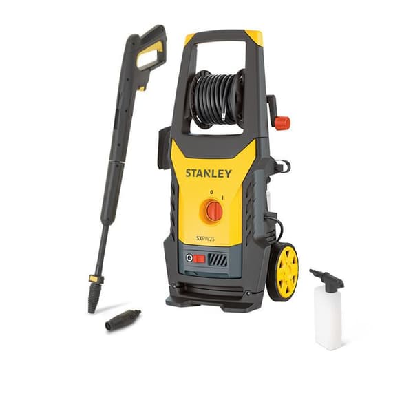 Högtryckstvätt - Stanley - SXPW25E - 2500 W - 170 bar - 500 l/h - Gul/Svart