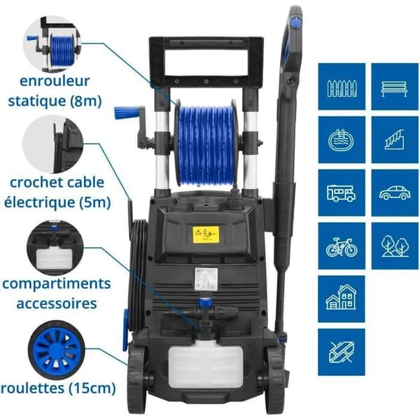 AR Blue Clean Högtryckstvätt e-2000 HRD