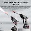 Miniatyrbild 4 av 4: INN® 200w sladdlös högtryckstvätt lans med låda och laddare 5m vattenrör och 5 24vh batterier