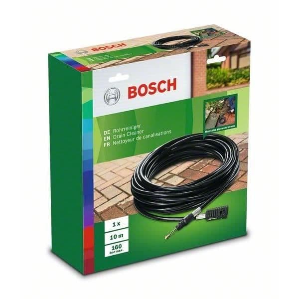 Avloppsrensare - Bosch - 10 M - 160 bar - Högtrycksslang - Elektrisk