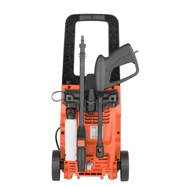 Black & Decker Black+Decker BXPW1400PE högtryckstvätt med uteplatstvätt och fast borste (1400 W, 110 bar, 390 l/h) - 14118