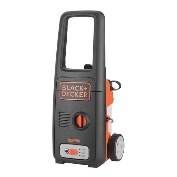Black & Decker Black+Decker BXPW1400PE högtryckstvätt med uteplatstvätt och fast borste (1400 W, 110 bar, 390 l/h) - 14118