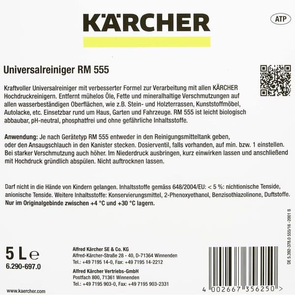Kärcher RM 555 Universaltvättmedel för högtryckstvätt 5 L