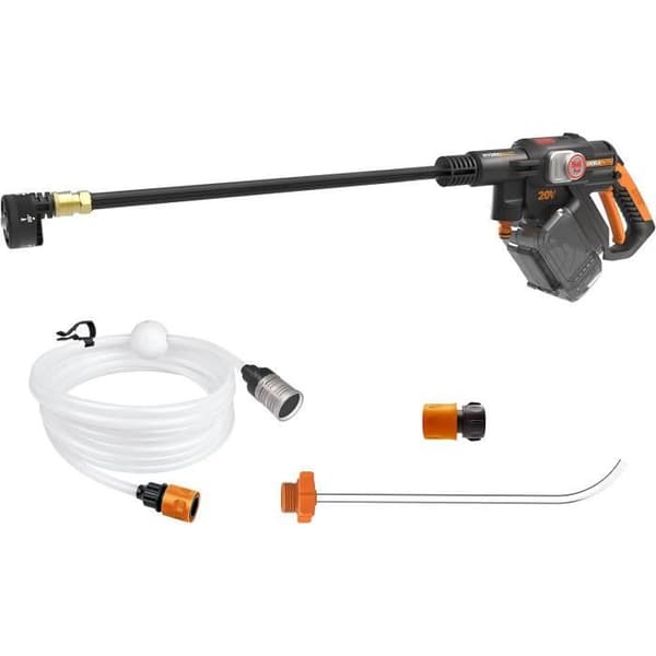 Högtryckstvätt - WORX NITRO - Hydroshot - 20V - Borstlös - Bärbar och kompakt