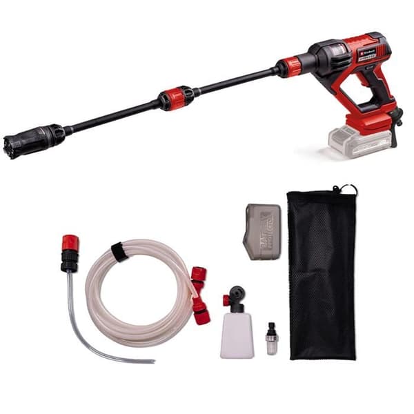 Einhell Trådlös högtryckstvätt HYPRESSO 18/24-1 Power X-Change (18V) Levereras utan batteri eller laddare