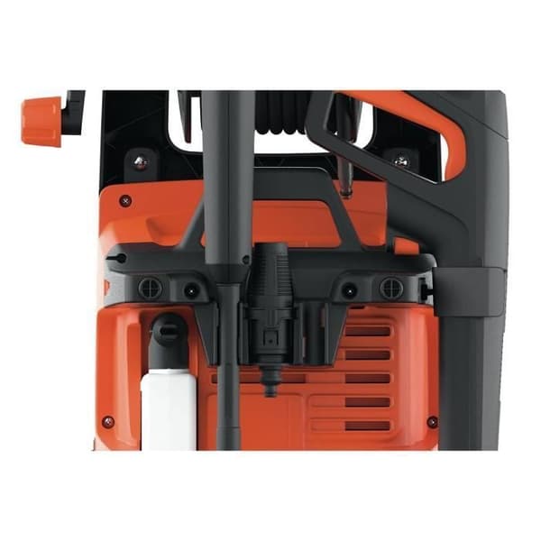 Black - Decker Black + Decker BXPW2000PE högtryckstvätt med Deluxe uteplatsrengöring och fast borste (2000 W, 140 bar, 440 l/h)