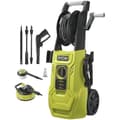Miniatyrbillede 1 af 5: RYOBI - 2000 W 150 bar højtryksrenser - 450 L - 8 m slange, 0,9 L tank + vario- og turbolanse og børste - RY150PWA