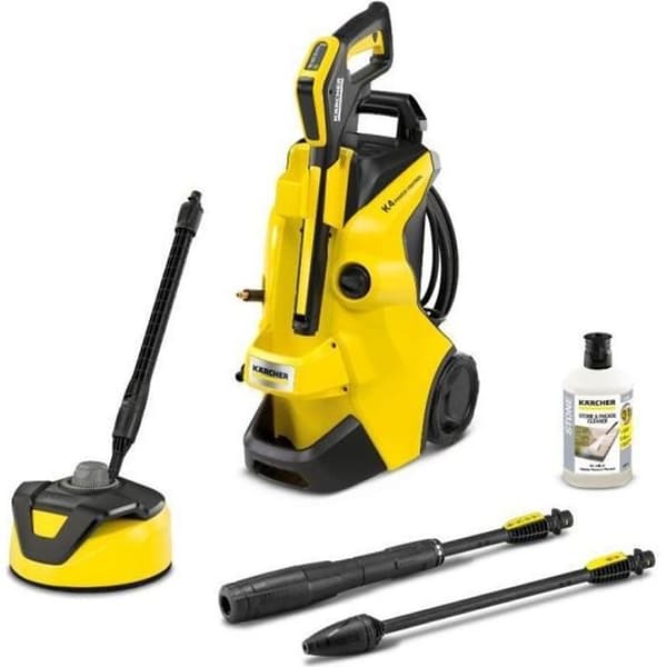 KARCHER K4 Power Control Home højtryksrenser - 420 l/t - 1800 W - 130 bar Sort, Gul