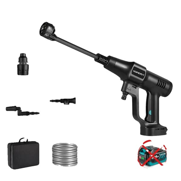 Højtryksrenserpistol, 200 BAR tryk, 3500W effekt,Ingen batteri