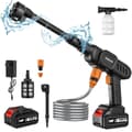 Miniatyrbillede 1 af 2: Trådløs Højtryksrenser, 6 i 1 Funktionalitet, 20000mAh Batteri, Nem Installation,Elektrisk, 20000mAh Batteri x1