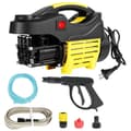 Miniatyrbillede 1 af 2: Bærbar Højtryksbilvasker, 2500W Effekt, 6Mpa Arbejdstryk, 7L/min Maksimal Flow,Vandpistol