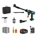 Miniatyrbillede 1 af 2: Højtryksrenserpistol, 200 BAR tryk, børsteløs motor,1 batteri EU -stik
