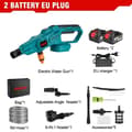 Miniatyrbild 2 av 2: Elektrisk Högtryckstvätt, 3500W Effekt, 200 BAR Tryck,2 Batteri EU Kontakt