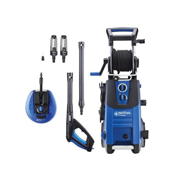 Högtryckstvätt 190 bar 650 L/h Premium 190-12 Power (EU) Nilfisk Blå, Svart