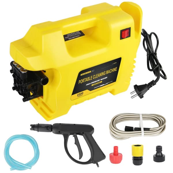 Højtryksrenser, 2500W, 160Bar, 6.5L/Min,Elektrisk, Gul