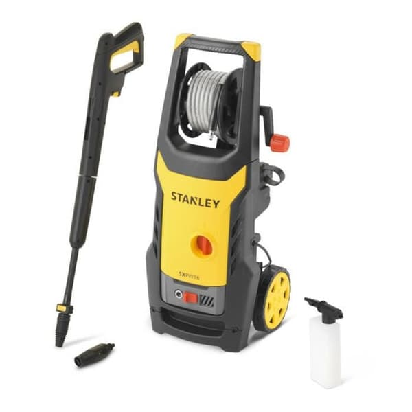 STANLEY VASKEMASKINE 1600W 125bar.ST-SXPW16E Sort, Gul