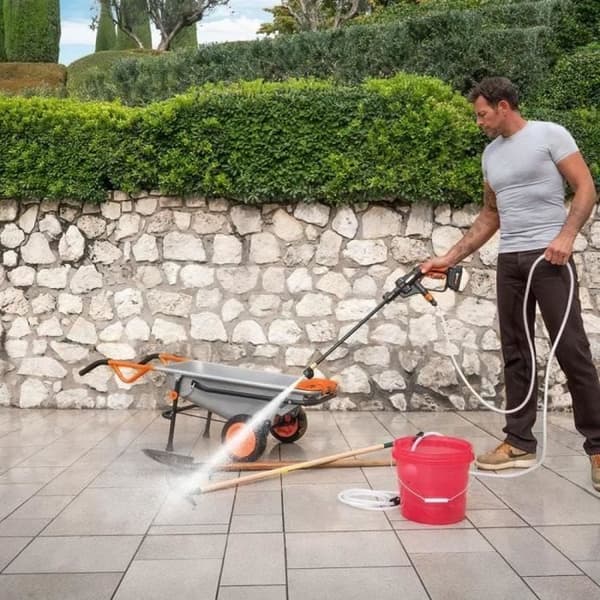 Trycktvätt - WORX - Hydroshot WG620E - 20V - Bärbar - Trådlös - Lätt
