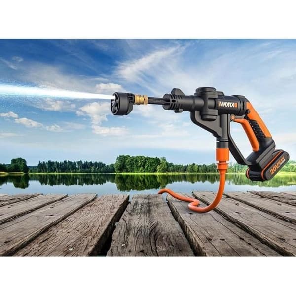 Trycktvätt - WORX - Hydroshot WG620E - 20V - Bärbar - Trådlös - Lätt