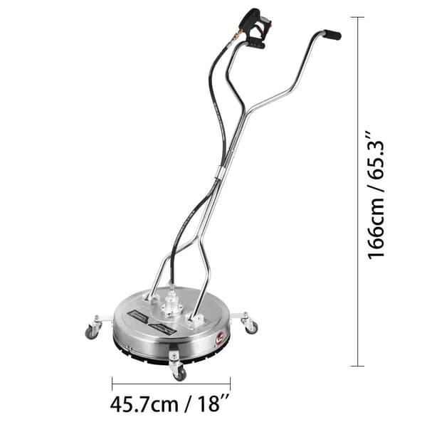 Overflade renser, 4000 PSI, 18" rengøringsflade,18 Tommer