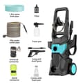 Pikkukuva 2 / 2: Autopesukone, 1500W Teho, 135Bar Paine,Sininen