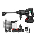 Miniatyrbillede 2 af 2: Power Vandpistol, Justerbart Dyse, Højt Tryk,2Batterier