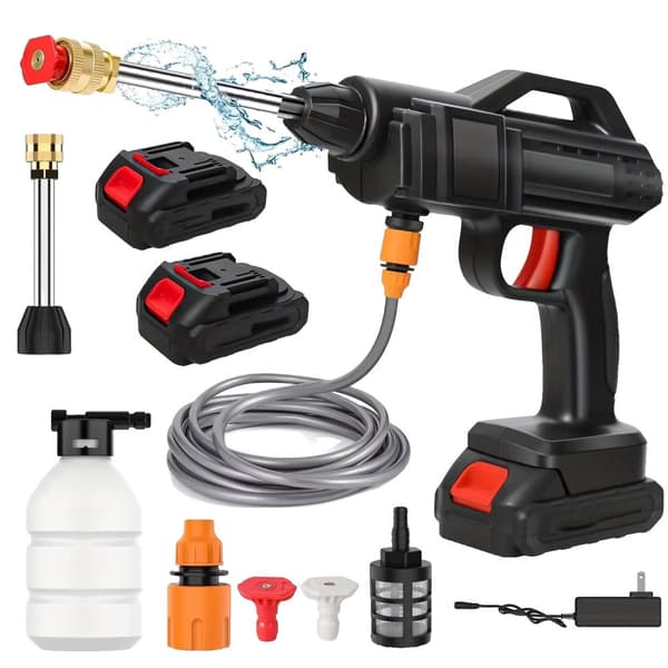 Painepesuri, langaton, 1500W,Kanssa 2XBattery