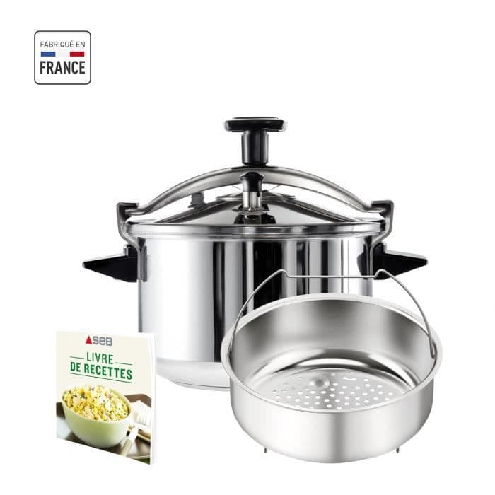 SEB AUTHENTIC Tryckkokare PO 5311 8L Alla bränder inklusive induktion