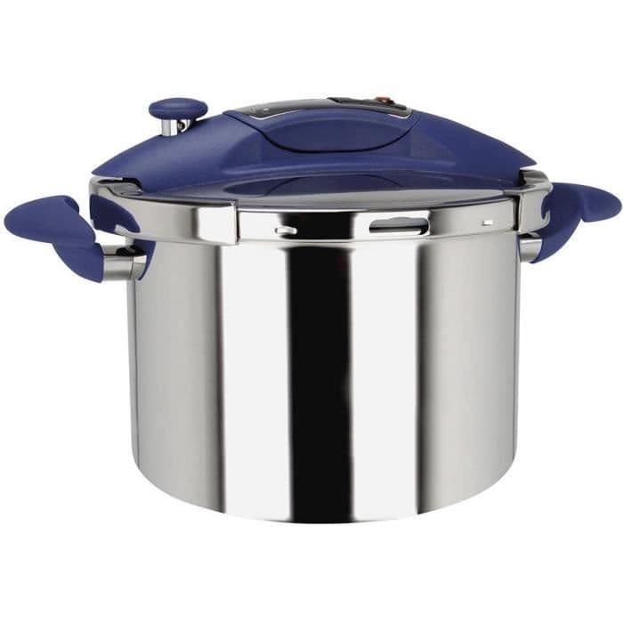 SITRAM 710151 trykskåle sitraspeedo blå 8l rustfrit stål induktion