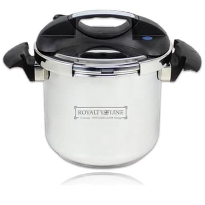 Royalty Line rostfritt stål tryckkokare 24cm 8L