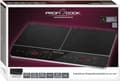 Miniatyrbild 8 av 8: PROFI COOK PC-DKI 1067 induktionshäll, 3500W, 2 kokzoner, svart