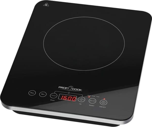ProfiCook EKI 1062 Svart bänkskiva Zon induktionshäll 1 zon(er) Svart
