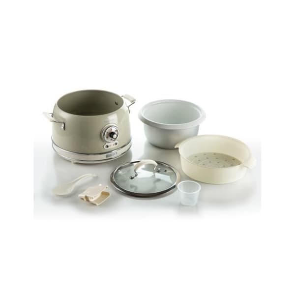 Vintage Ariete riskokare och tryckkokare - Beige mod. 2904/1