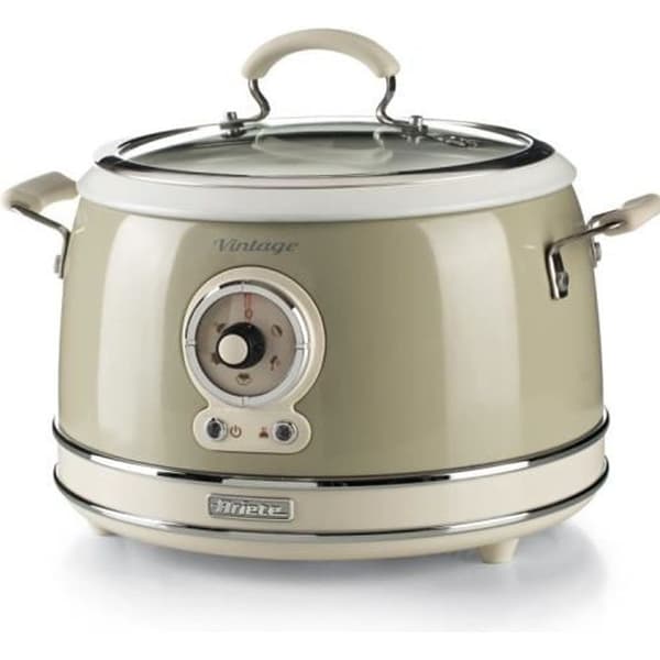 Vintage Ariete riskokare och tryckkokare - Beige mod. 2904/1