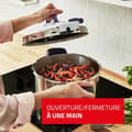 Miniatyrbild 3 av 4: SEB P4620800 Tryckkokare 7,5 L, Induktion, Tryckkokare i rostfritt stål, Tryckkokare, Lättvikt, Receptbok, Tillverkad i Frankrike, Lila