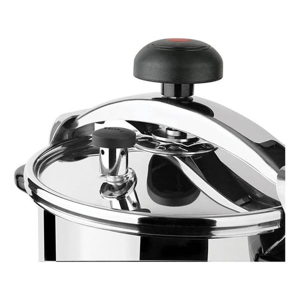 Tryckkokare - Rostfritt stål - 18/10 - 4 L - 22 cm - 3 säkerhetssystem