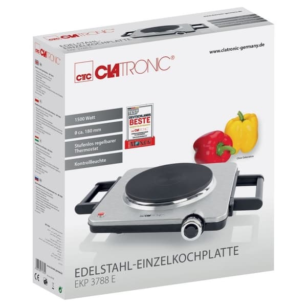 Clatronic EKP 3788 elektrisk komfur