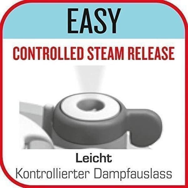 Autocuiseur - Tefal - Clipso Minut' Easy - 6L - 30% lättare - 5 säkerheter