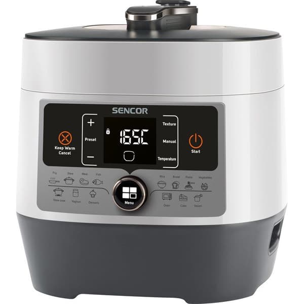 SENCOR SPR 3600WH Multifunktionell tryckkokare