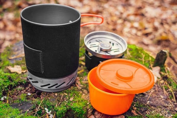 Campingkök gryta + brännare