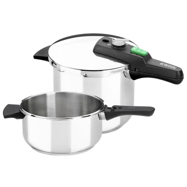 Tryckkokare - Monix - M560005 - 4 och 6L - 18/10 rostfritt stål - Alla värmekällor inklusive induktion
