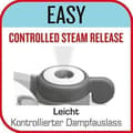 Miniatyrbild 3 av 4: Autocuiseur - Tefal - Clipso Minut' Easy - 6L - 30% lättare - 5 säkerheter