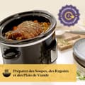 Miniatyrbild 2 av 4: Crock-pot - CSC113X - Digital grytan - 3,5 l (3-4 personer) - Programmerbar timer - EU-kontakt 2 stift - Svart []