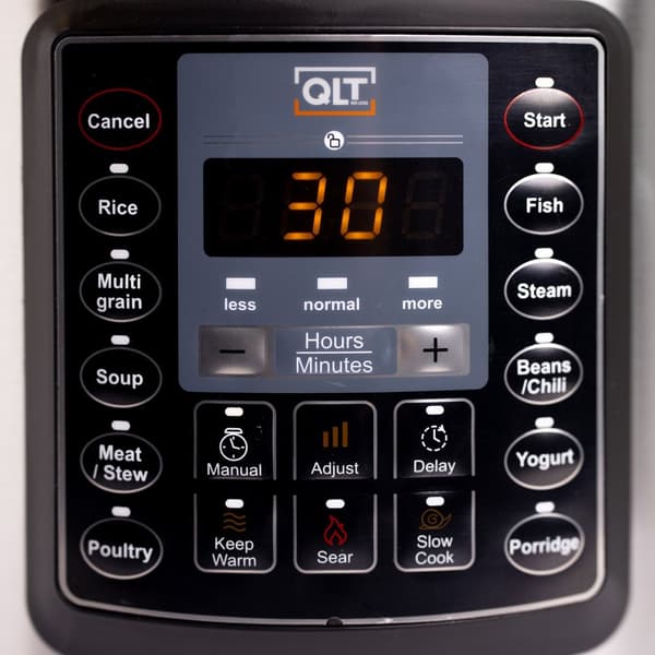 QLT Elektrisk Multicooker – 7-i-1 Instant Pot – Tryckkokare – 6 Liter