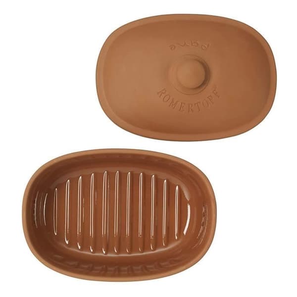 Brödgryta - Römertopf - Medel - Terrakotta Keramik - 30 x 21 x 15 cm - Andas