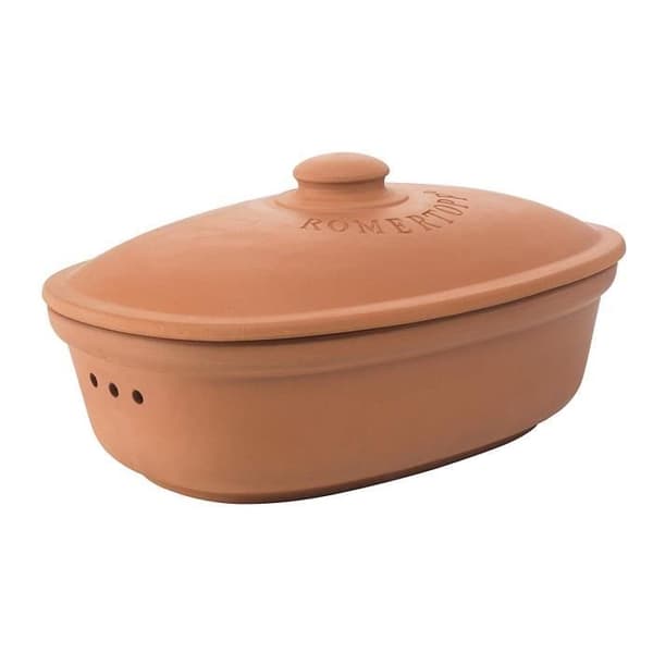 Brödgryta - Römertopf - Medel - Terrakotta Keramik - 30 x 21 x 15 cm - Andas