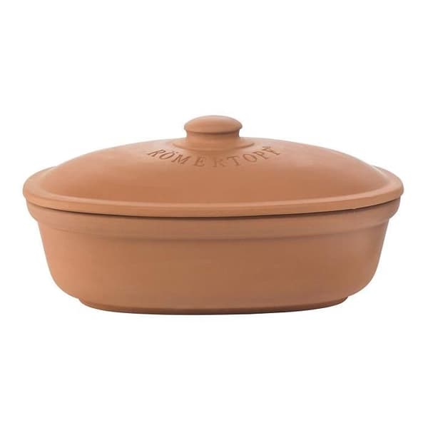 Brödgryta - Römertopf - Medel - Terrakotta Keramik - 30 x 21 x 15 cm - Andas