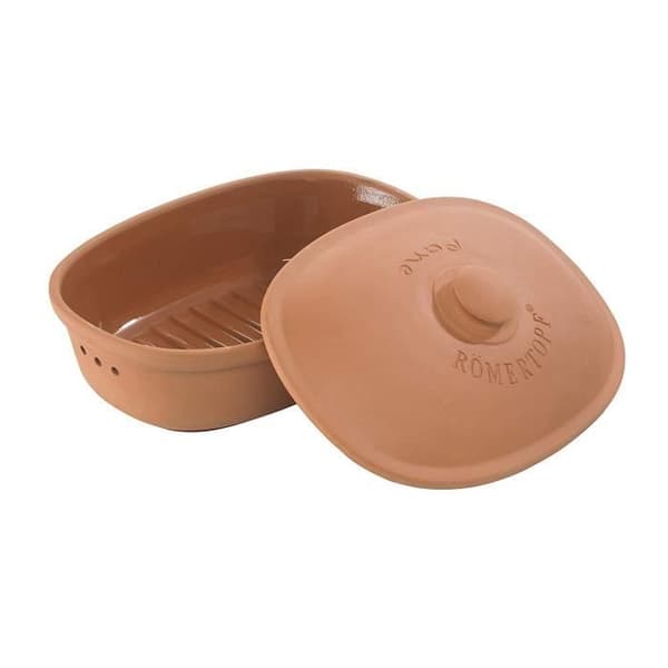 Brödgryta - Römertopf - Medel - Terrakotta Keramik - 30 x 21 x 15 cm - Andas